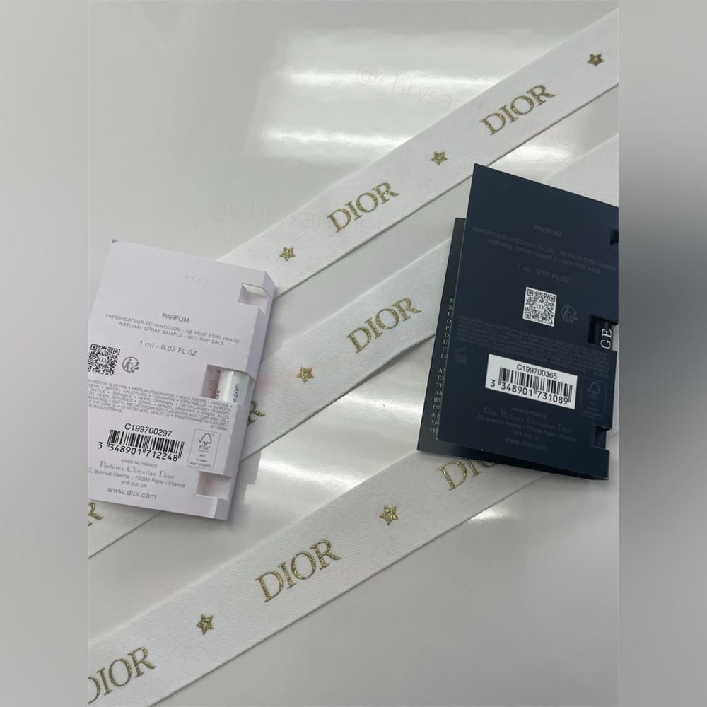 Dior Ribbons and samples - Picture 5 of 7